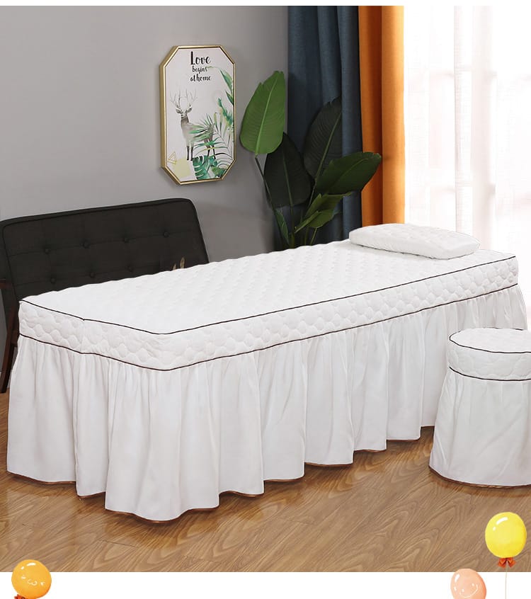 17651 Square Beauty Bed Cover Set Always Nail & Beauty Supply